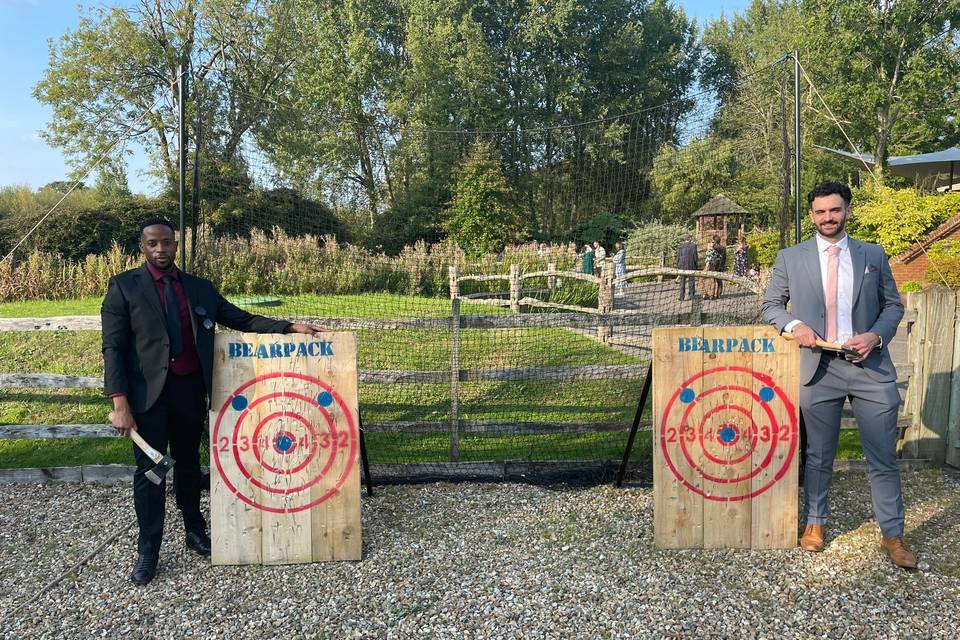 BearPack Axe Throwing