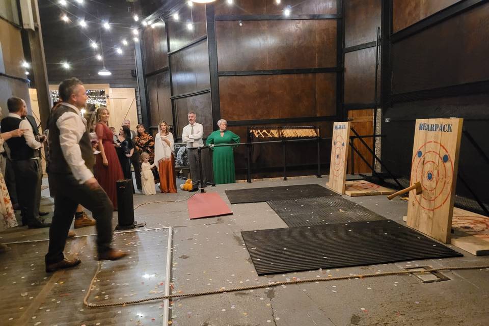 BearPack Axe Throwing