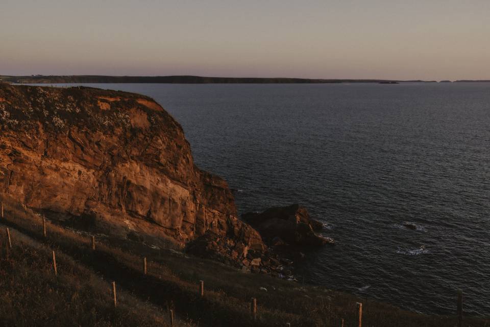 Sunset ceremony location