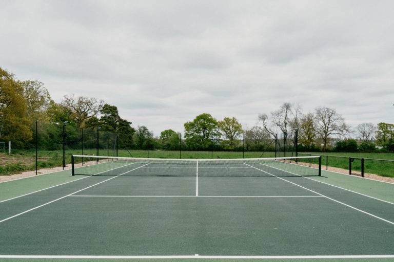 Tennis courts