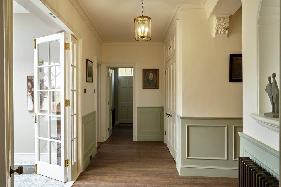 Ground floor hallway