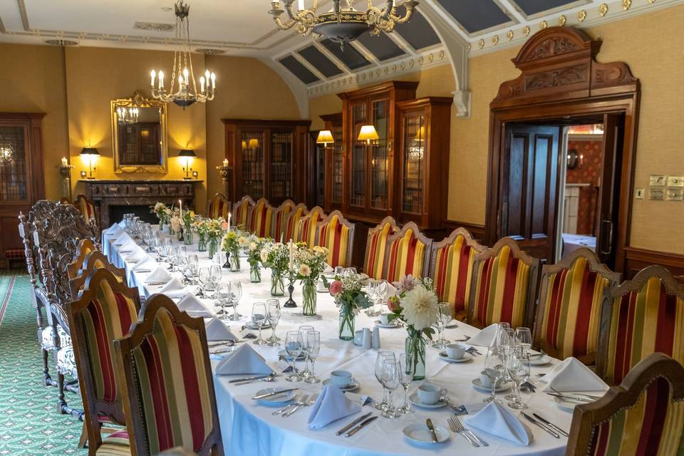 Library Wedding Breakfast