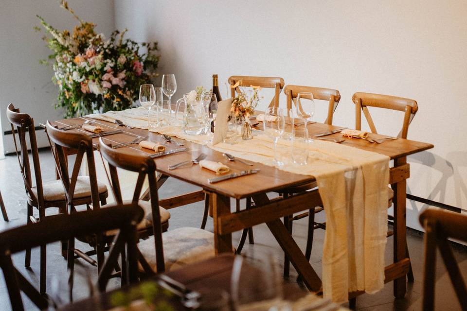 Relaxed and open setting