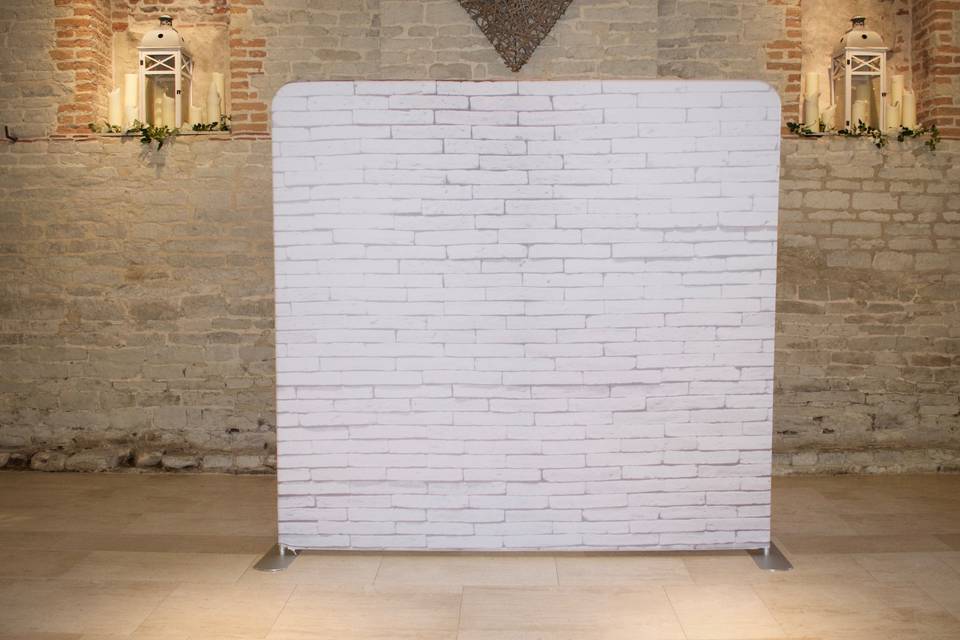 'White Brick' backdrop
