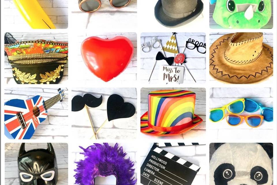 A huge range of fun props!