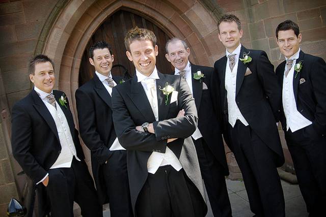 The Groom and the lads