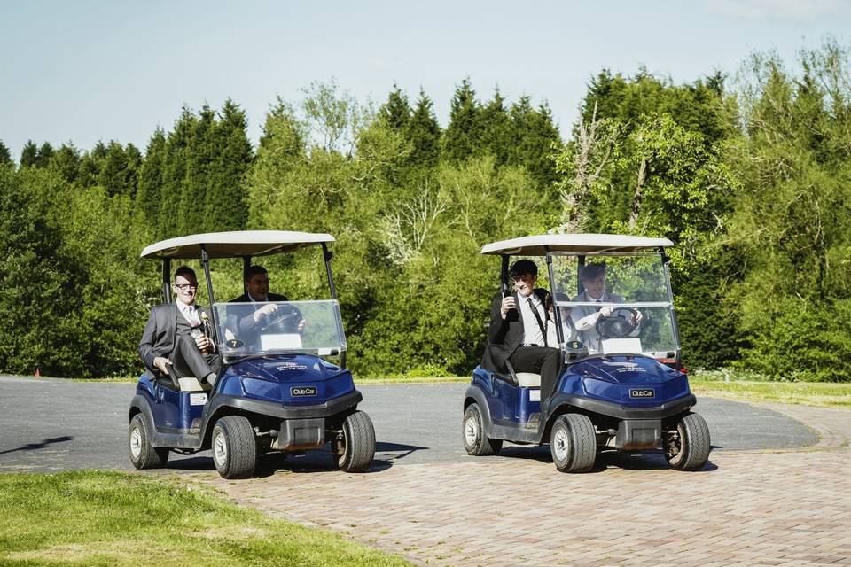 The Shropshire Golf buggies