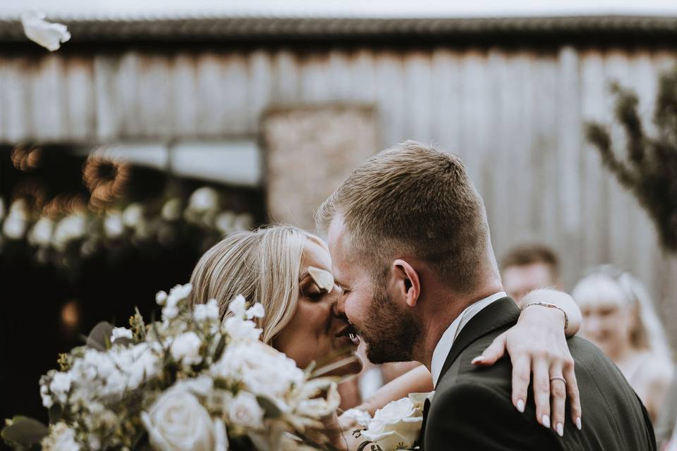 Bride and groom