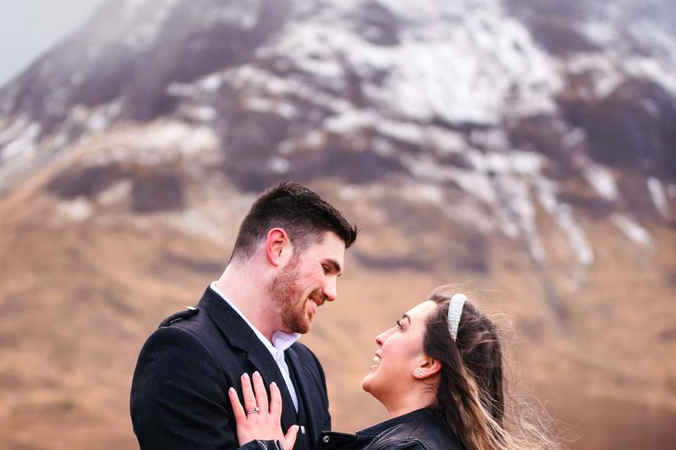 Newlywed Portraits in Glencoe