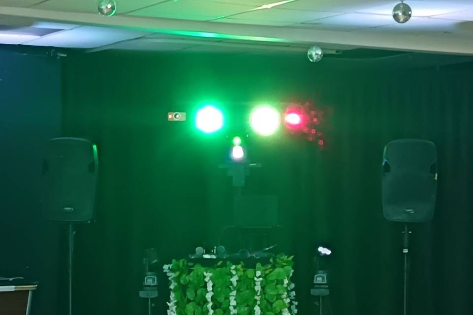 Small party set-up