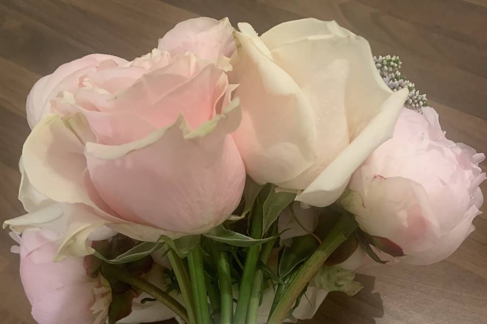 Rose and Peony bouquet