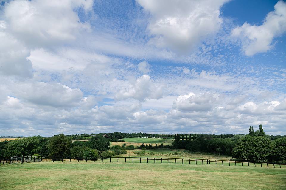 Valley Vista Wedding Field