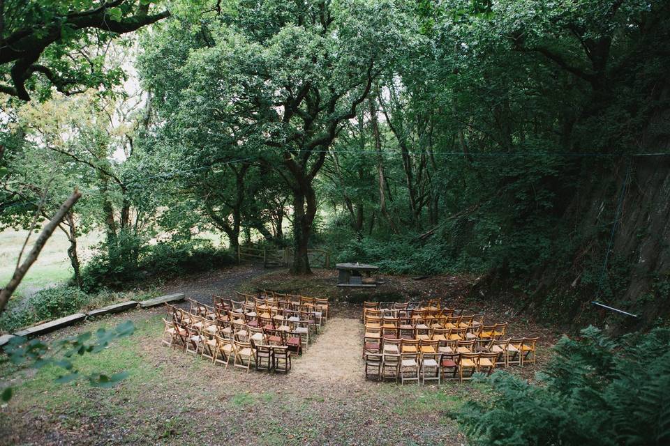 Woodland ceremony