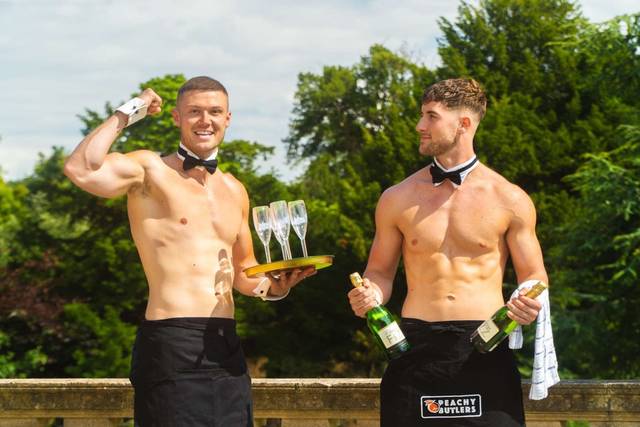 Drinks service, Peachy style
