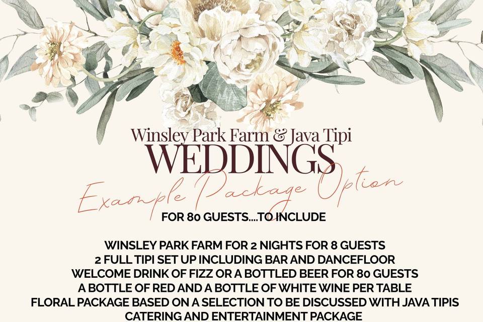 EXAMPLE PACKAGE AT WINSLEY