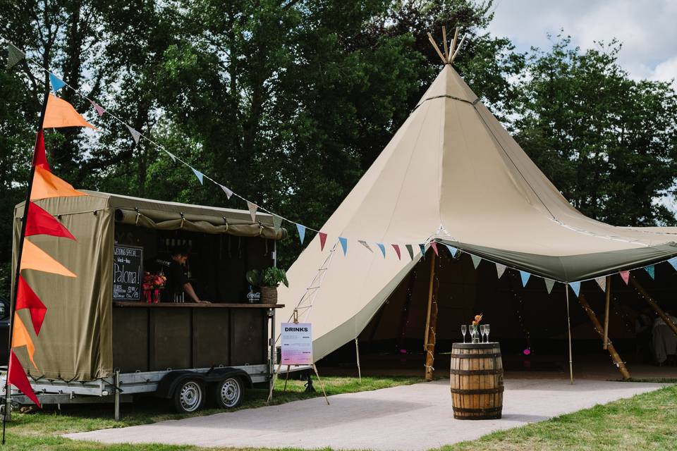 Bunting festival vibes