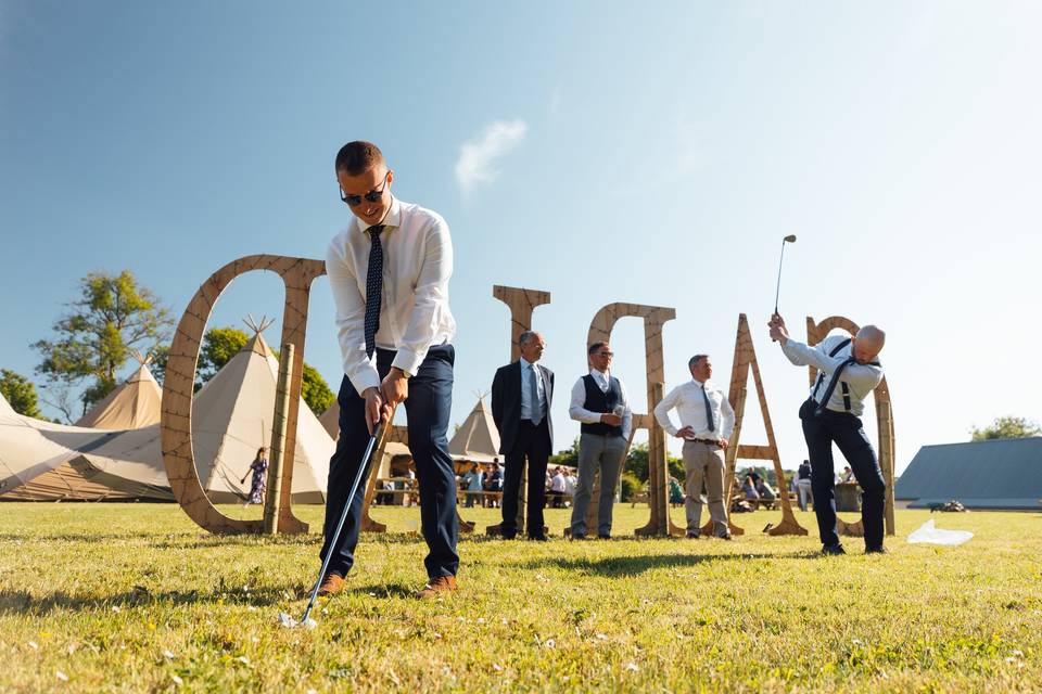 Swinging into married life