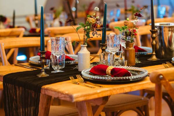 Moody and gothic decor