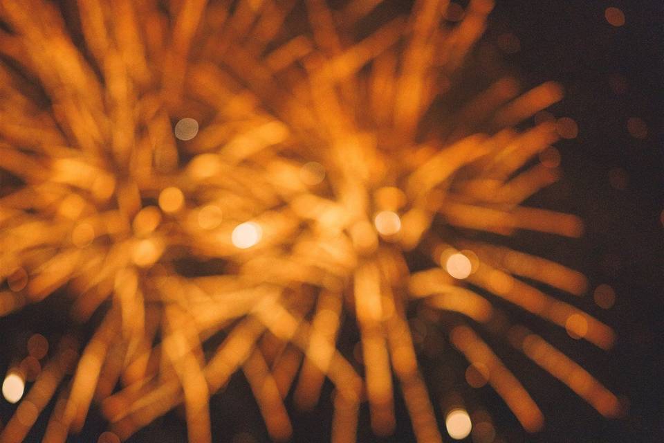 Sent off with a bang