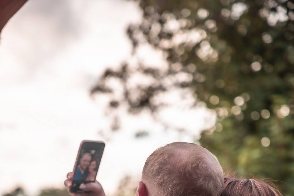 Couple selfie