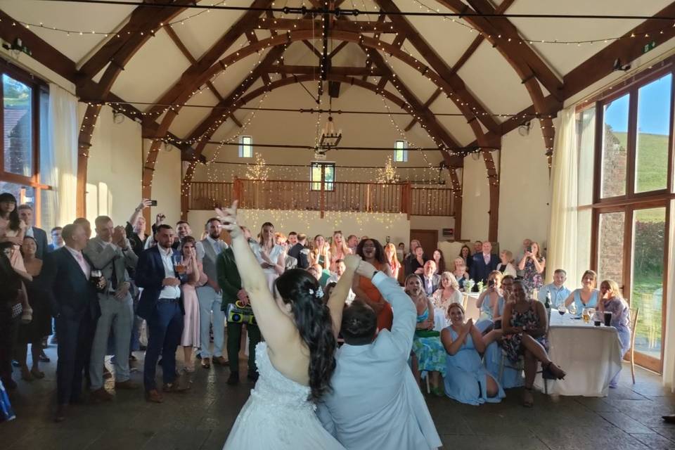 Long Furlong Barn First Dance