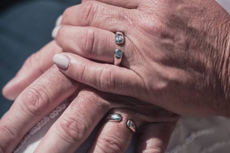 Couple ring detail