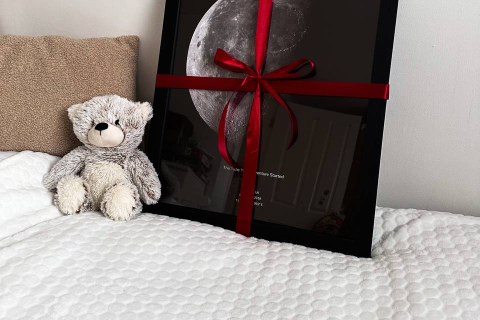 The Moon on our Moment