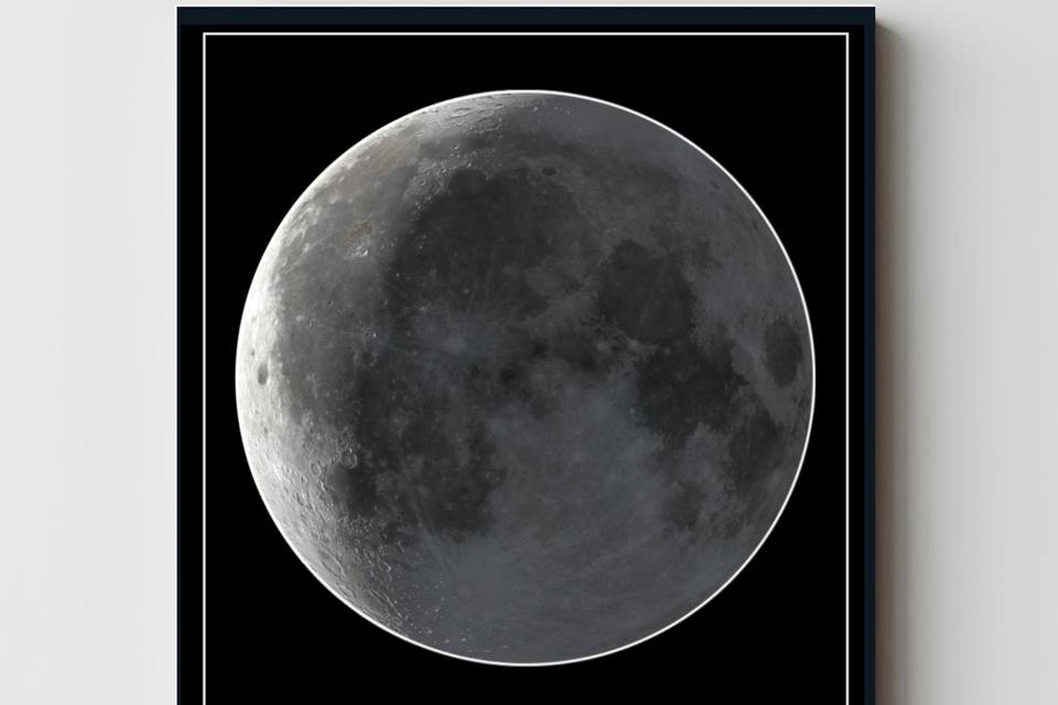 The Moon When We Met Print