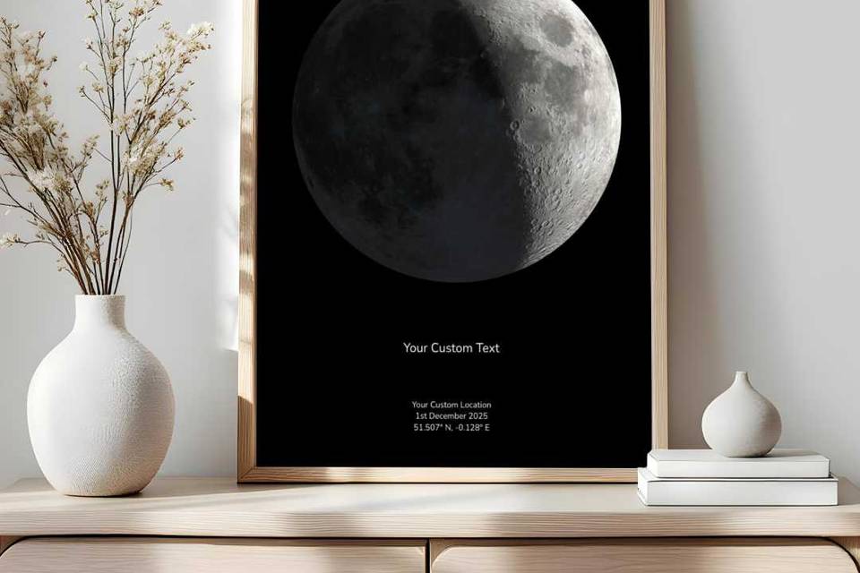 Custom Moon Phase Print