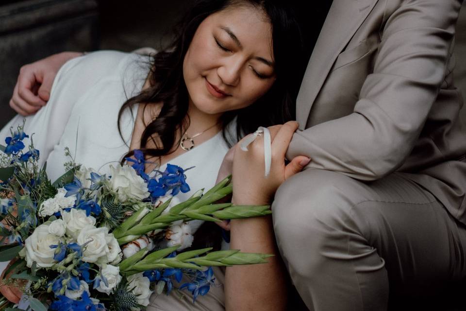 Wedding photoshoot in Edinburg