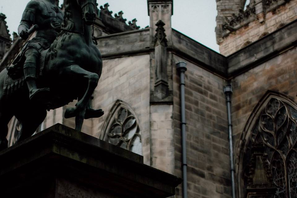 Wedding photoshoot in Edinburg