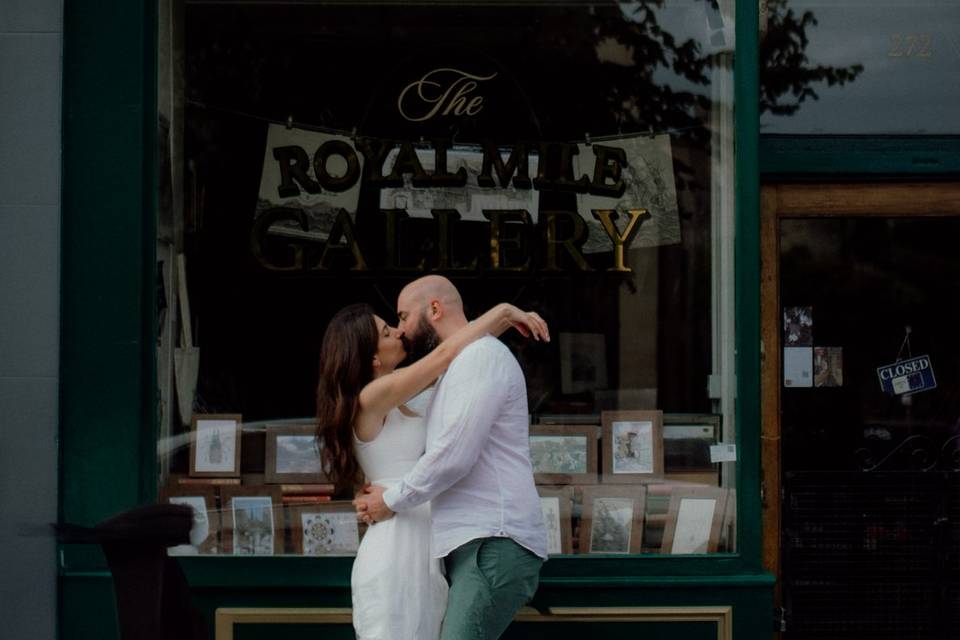 Wedding photoshoot in Edinburg