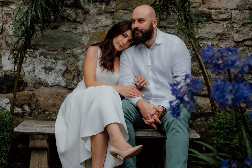 Wedding photoshoot in Edinburg