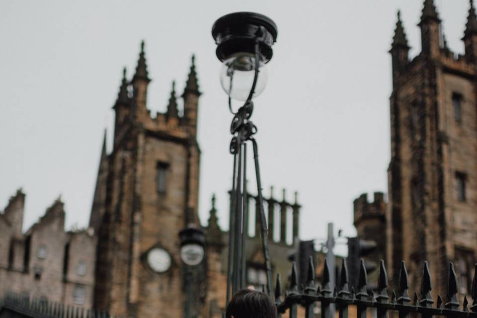 Wedding photoshoot in Edinburg