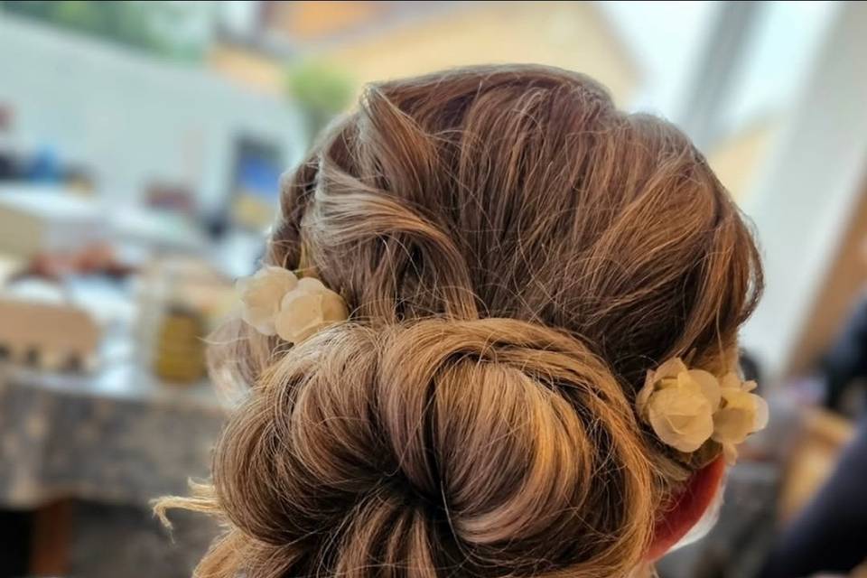 Bridal hair