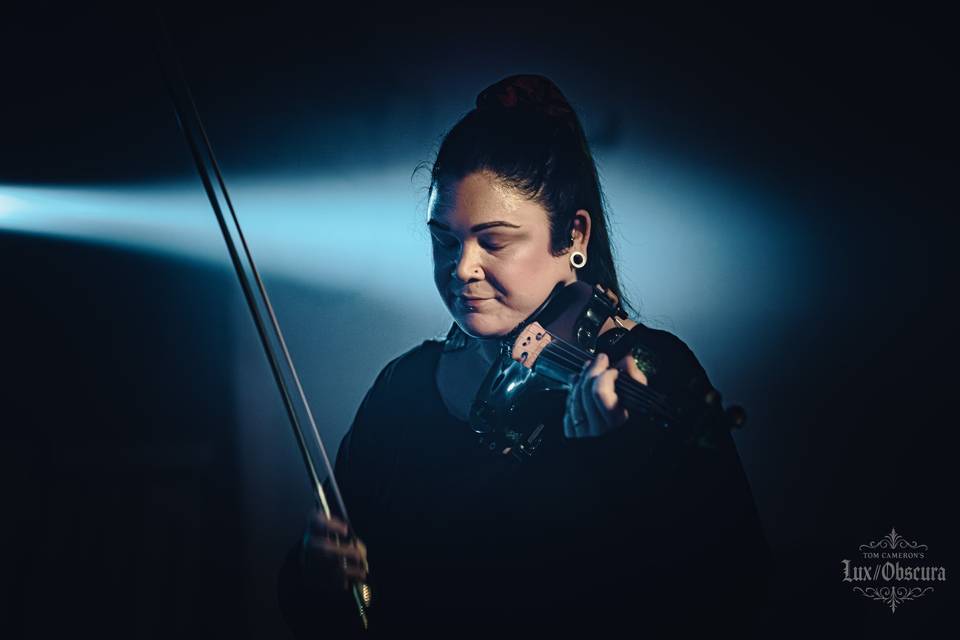 Sam performing live