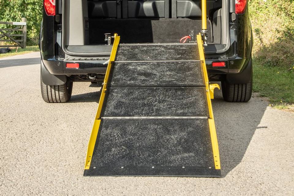 Wheel chair ramp