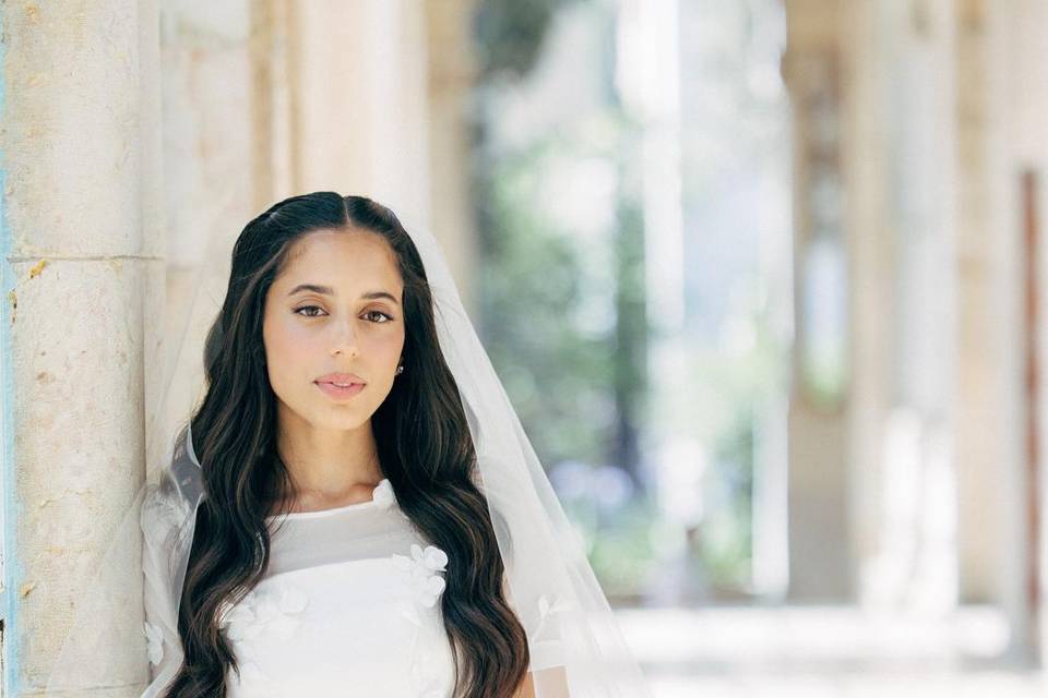 REAL BRIDES: 3D Flowers