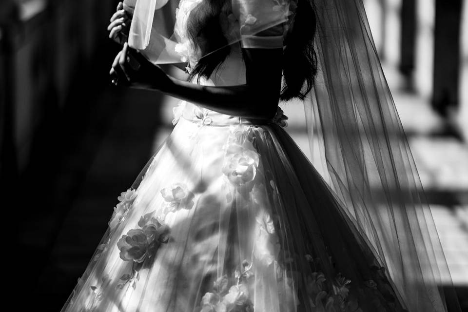 REAL BRIDES: 3D Flowers