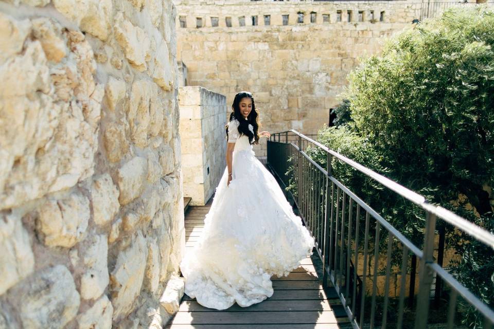 REAL BRIDES: 3D Flowers