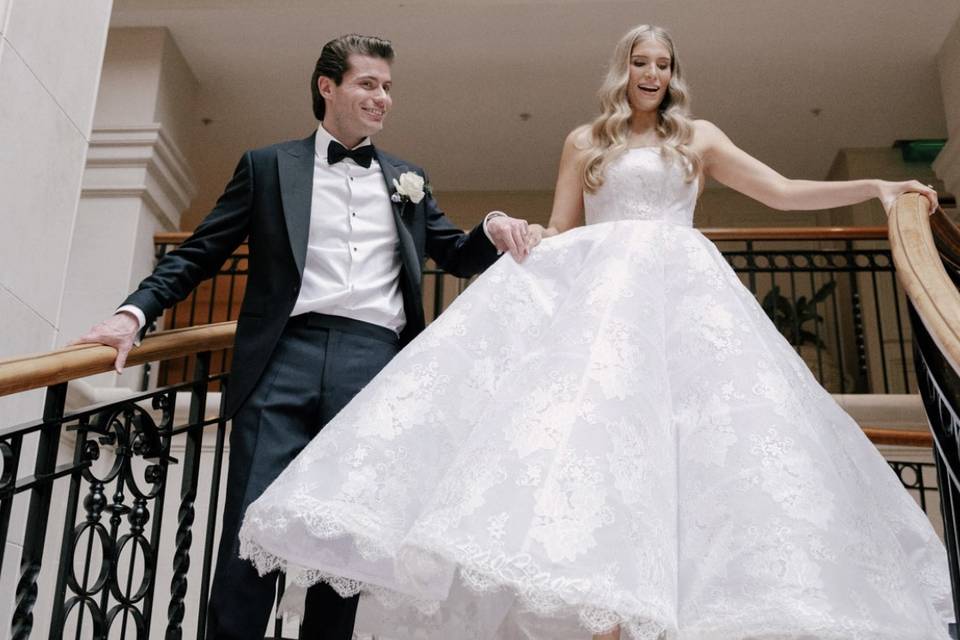 REAL BRIDES: 11 Panel Dress