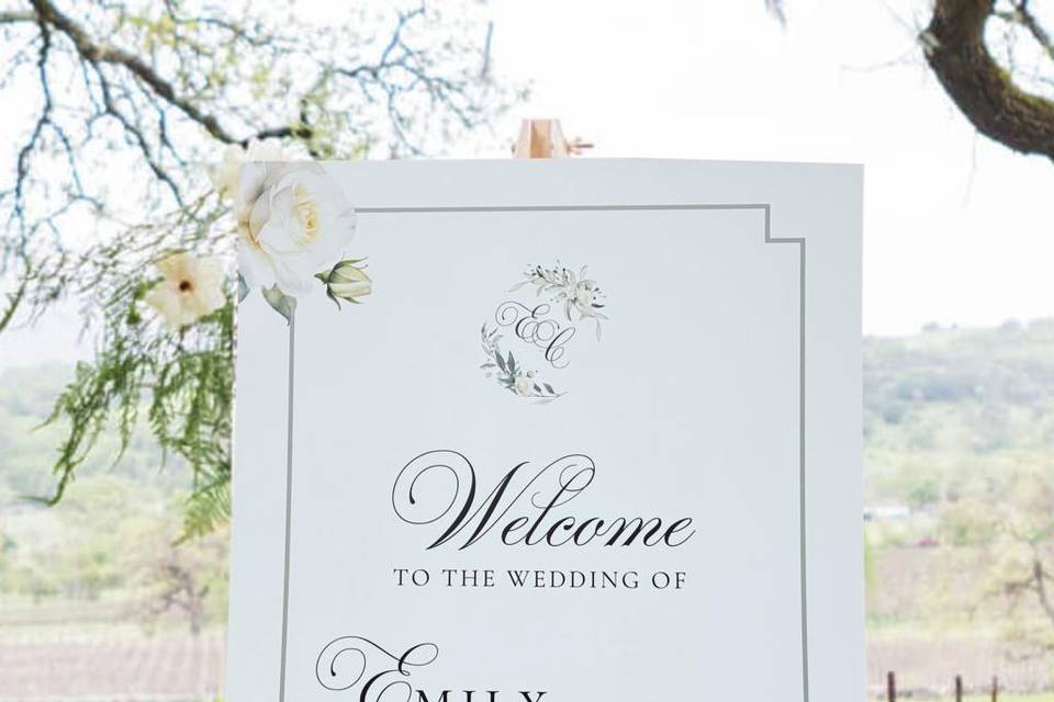 Welcome Sign