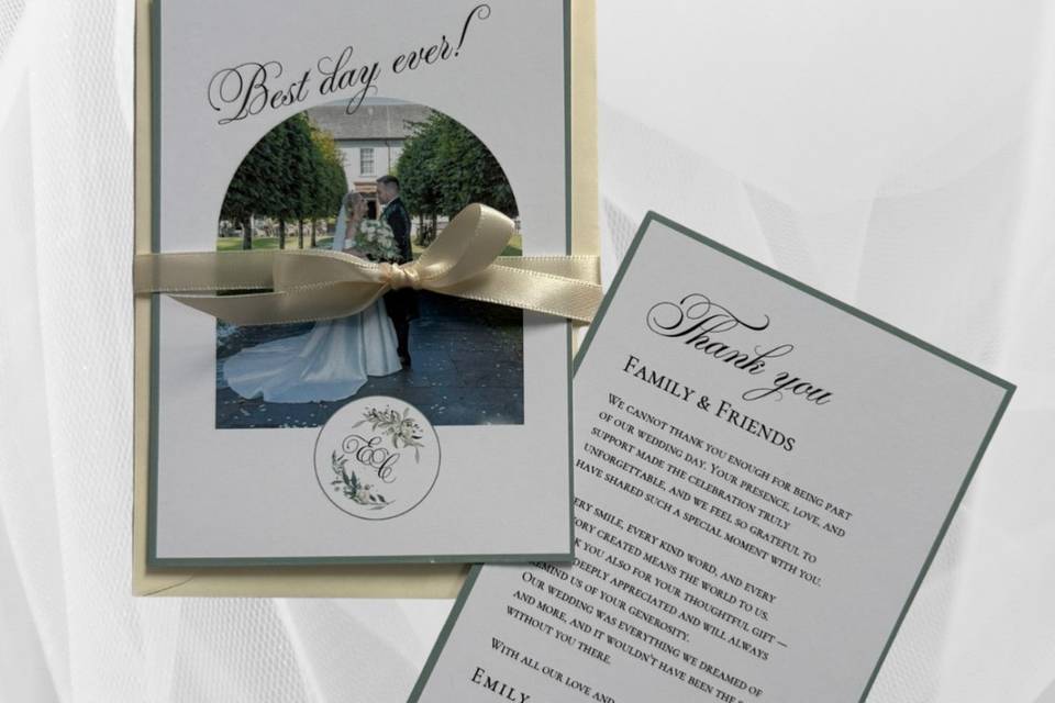 Thank you cards
