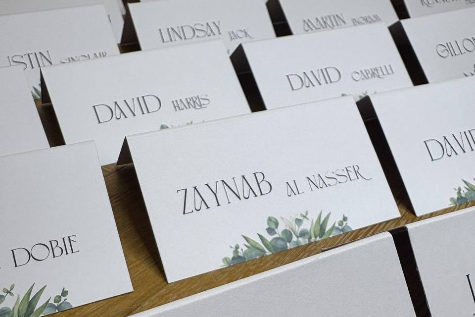 Olive tree name tags