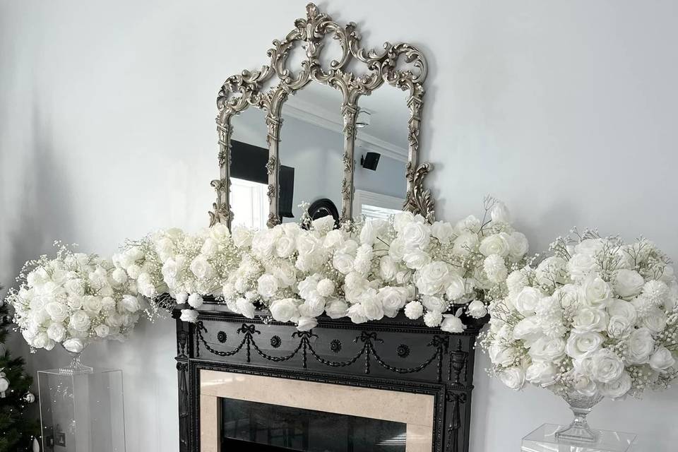 Fireplace decor