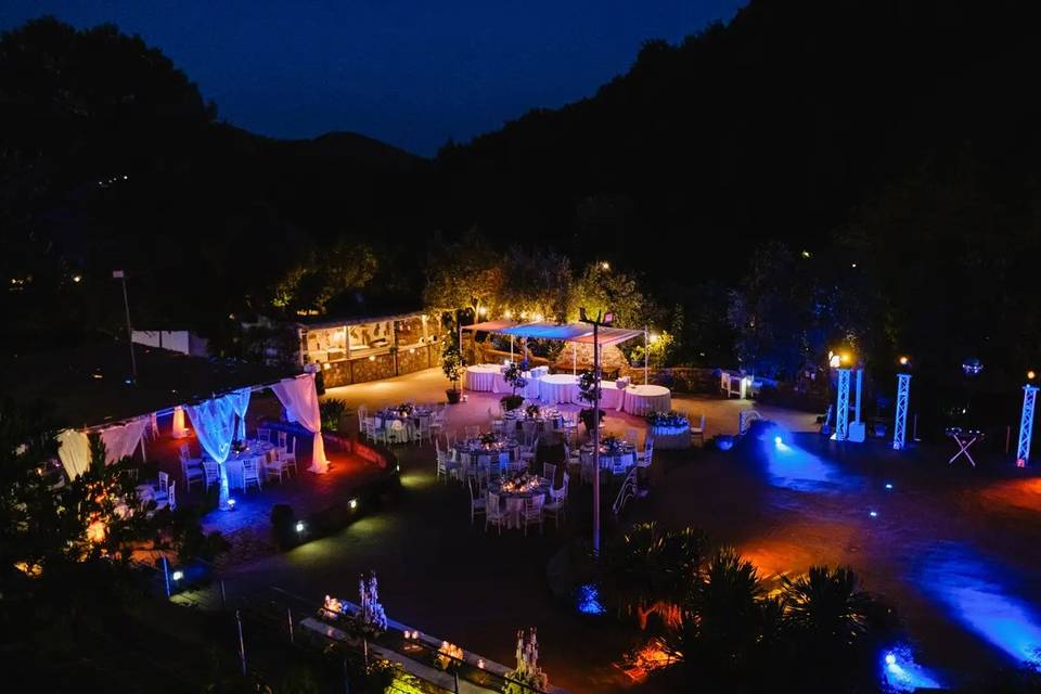 Dinner - amphitheater