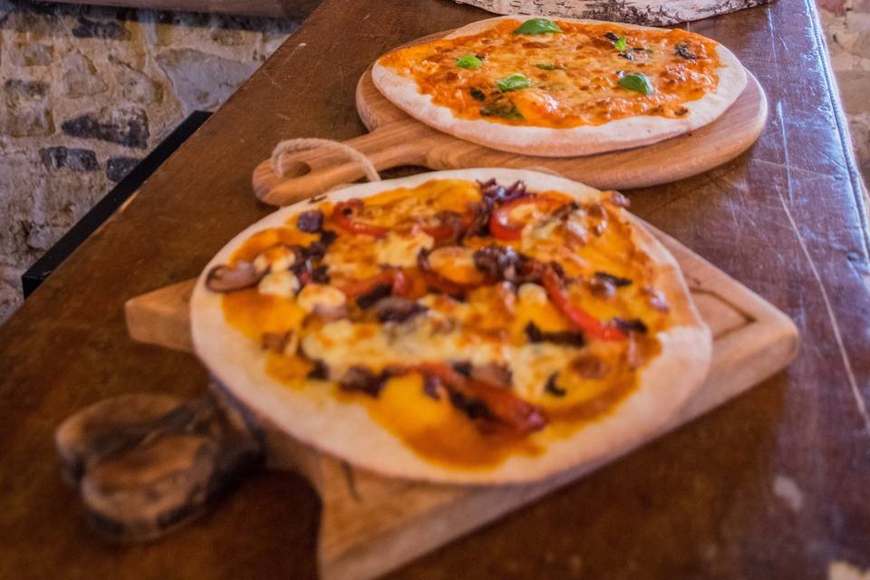 A selection of our pizzas