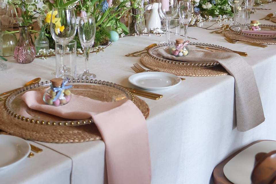 Easter set up
