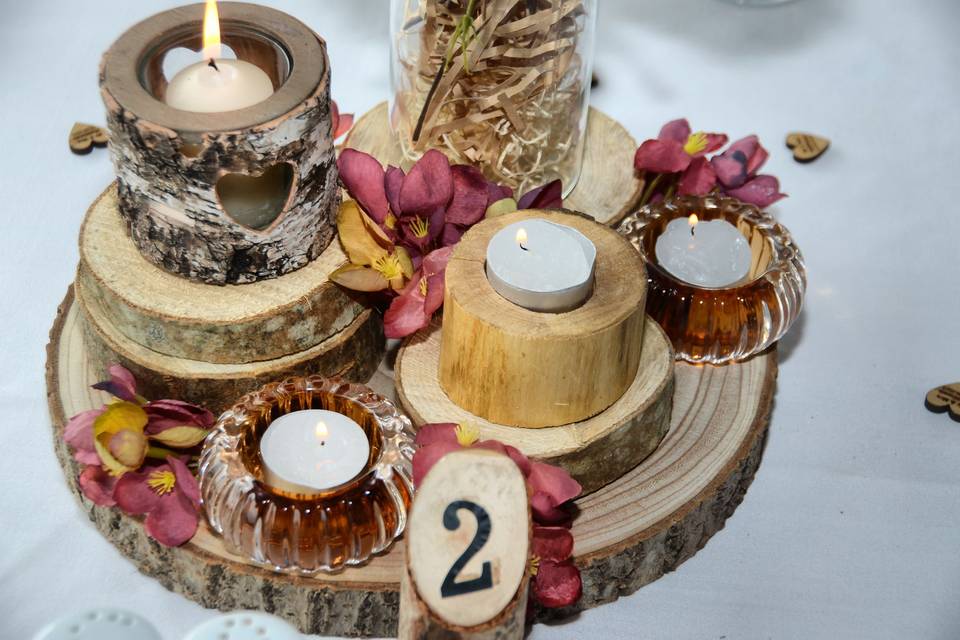 Rustic Centrepiece