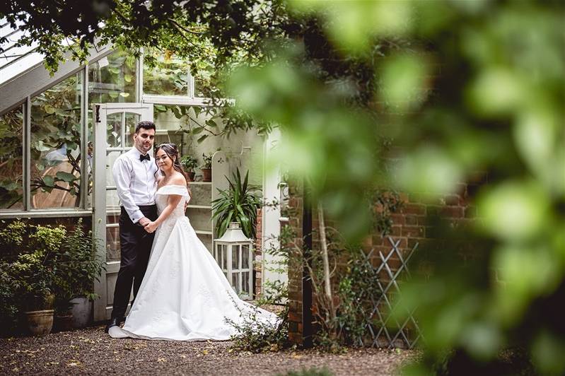 Bride and Groom portrait